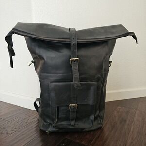 Kodiak Kobuk XL 25" Leather Backpack Rucksack Patina Rugged Weekend Travel Case